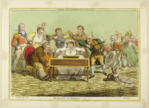 Jogar em partes de James Gillray