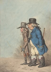 Pylades e Orestes, 1 de Abril de 1797., 1 de Abril de 1797. de James Gillray