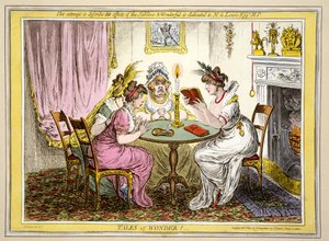Contos da Maravilha, pub. H. Humphrey, Londres, 1802 (gravura à mão colorida)