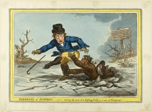 Os Elementos da Patinagem: Tirar o máximo partido de um amigo que passa de James Gillray