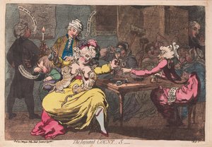 O Conde Ferido ,,, S, pub. 1786 (gravura colorida à mão)