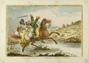 O som da buzina de James Gillray