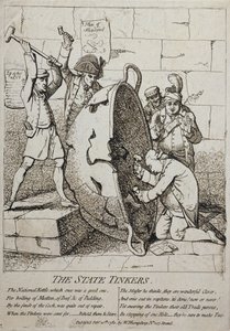 The State Tinkers, publicado por William Humphrey em 1780