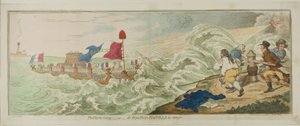 A tempestade que se levanta de James Gillray