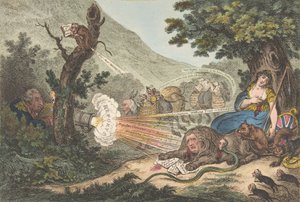 The Wounded Lion, 16 de Julho de 1805., 16 de Julho de 1805. de James Gillray