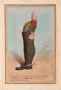 Trinta anos eu vivi na Paróquia de Covent Garden e ninguém pode dizer - Mistress Cole, por que você fez isso , pub. 1797 (gravura colorida à mão)