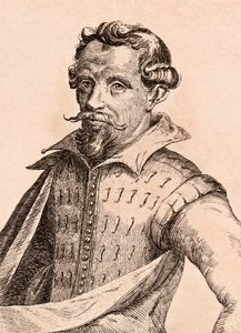 Hendrick Cornelisz Vroom, ilustração de &39;75 retratos de pintores célebres de originais autênticos &39;, publicado em Londres, 1817