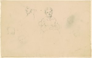 Estudos de Figuras de James Goodwyn Clonney