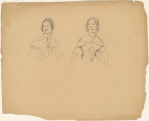 Duas mulheres de James Goodwyn Clonney