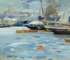 Iates ancorados, Oban, 1893