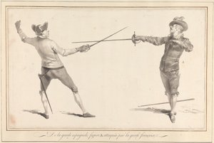 Da Guarda Espanhola, Figura A A Atacado pela Guarda Francesa