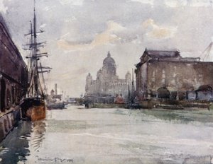 Escritórios de docas do Albert Dock de James Hamilton Hay