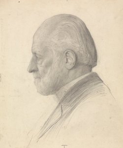 Retrato de um Cavalheiro Idoso e Retrato de uma Mulher Idosa de James Havard Thomas