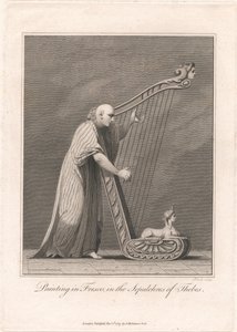 Pintura nos sepulcros de Tebas de James Heath