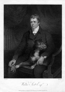 Sir Walter Scott, 1º Baronete, romancista e poeta histórico escocês prolífico, 1810