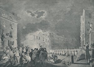 O motim em Broad Street, 7 de junho de 1780, 1920
