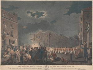 O motim na Broad Street, a 7 de junho de 1780