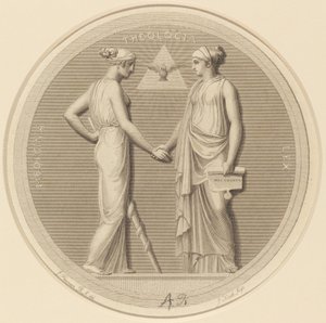 Medicina - Teologia - Lex de James Heath after John Flaxman