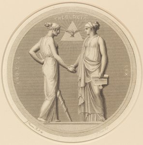 Medicina - Teologia - Lex de James Heath after John Flaxman