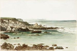 Perto de Marsden, Looking North (aquarela e bodycolour no papel)