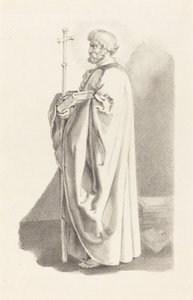 Um Apóstolo, de Albert [sic] Durer de James Henry Lynch after John Flaxman