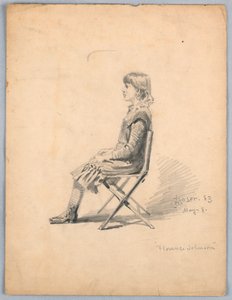 Retrato de Florence Johnson de James Henry Moser