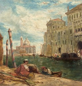 Vista em Veneza, Itália