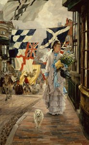 Um dia de festa em Brighton de James Jacques Joseph Tissot