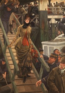 Embarque em Calais de James Jacques Joseph Tissot