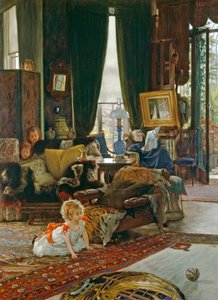 Hide and Seek, c.1887 (óleo sobre madeira)