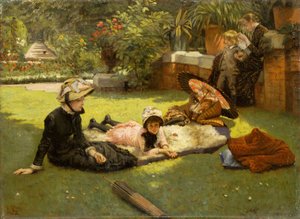 Em pleno sol de James Jacques Joseph Tissot