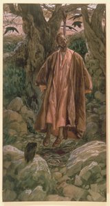Judas se enforca, ilustração para A Vida de Cristo, c.1886-96 (guache sobre papelão) de James Jacques Joseph Tissot
