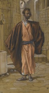 Judas Iscariotes, ilustração da Vida de Nosso Senhor Jesus Cristo, 1886-94 (wc sobre grafite sobre papel) de James Jacques Joseph Tissot