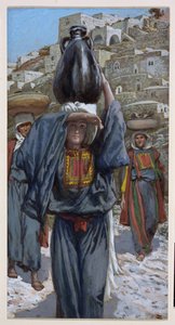 Martha, ilustração para a vida de Cristo, c.1886-94 (wc & guache no cartão) de James Jacques Joseph Tissot