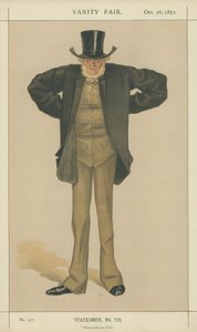 Sr. Joseph Cowen (cor litho) de James Jacques Joseph Tissot