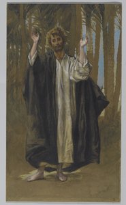 São Simão, ilustração da vida de nosso Senhor Jesus Cristo (wc sobre grafite sobre papel) de James Jacques Joseph Tissot