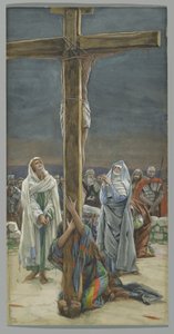 Stabat Mater. Mulher Contemple Teu Filho, ilustração para A Vida de Cristo, c.1884-96 (wc e guache no cartão) de James Jacques Joseph Tissot