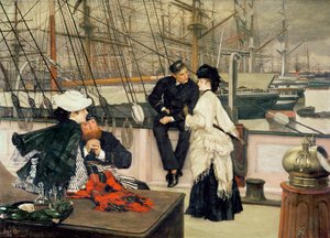 O Capitão e o Companheiro, 1873 de James Jacques Joseph Tissot