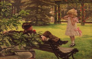 Tio Fred, c.1879 (painel) de James Jacques Joseph Tissot