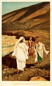 Chamado de Santo André e São João - São João - Bíblia de James Jacques Joseph after Tissot