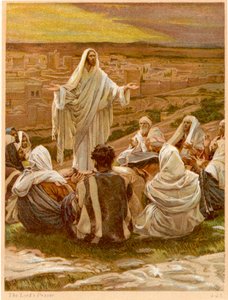 Oração do Senhor - São Lucas, capítulo 11 - Bíblia de James Jacques Joseph after Tissot