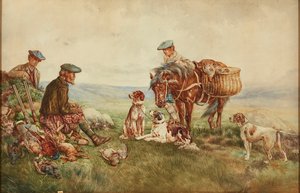 A Festa da Caça (aquarela)