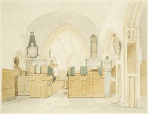 Interior da Igreja de São Filipe de James Johnson