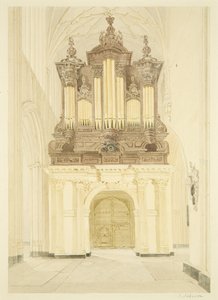 Sótão de Órgãos e Órgãos de Santa Maria Redcliffe de James Johnson