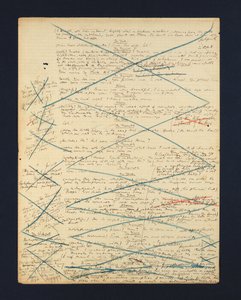 Manuscrito autógrafo do episódio &39;Circe&39; de Ulysses, Paris, julho - dezembro de 1920 (caneta e tinta e lápis no papel) (ver também 490419) de James Joyce