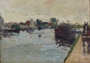 O Caminho do Reboque (óleo sobre tela)