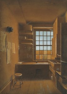 Interior de uma loteria, 1821. de James Kidder