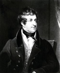 John Cam Hobhouse, impressão feita por Charles Turner, 1834 (mezzotint) de James Lonsdale