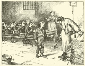 Oliver Twist pede mais