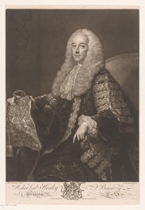 Portret de Robert Henley Robert Lord Henley Baron of Grainge (título no objeto)